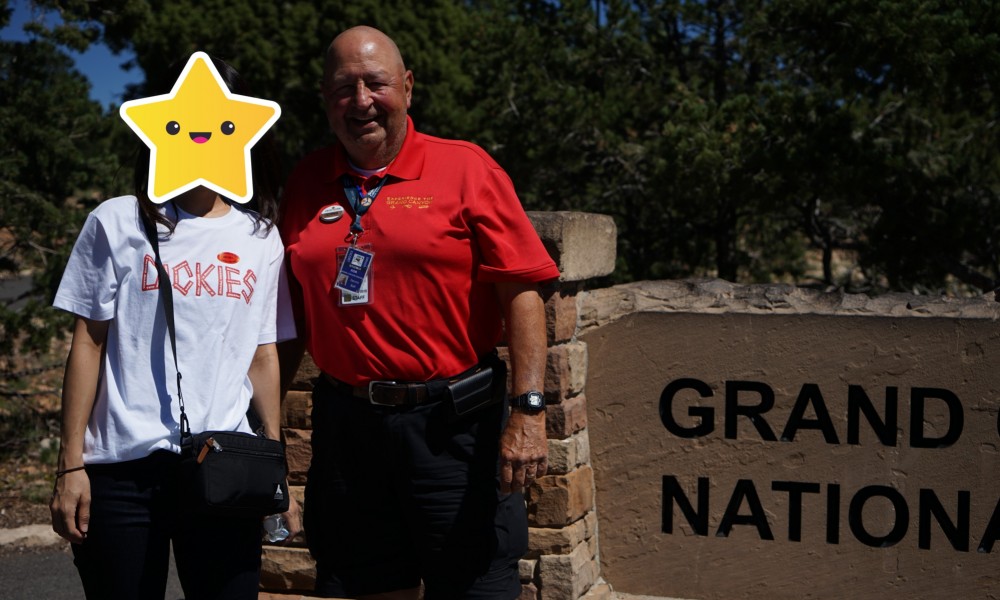 運転手のおじちゃんと記念撮影
めっちゃいい笑顔